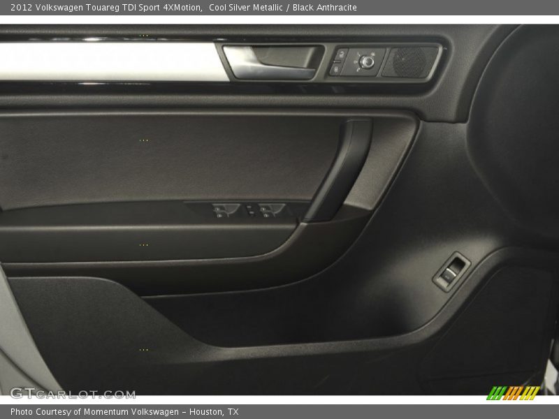 Cool Silver Metallic / Black Anthracite 2012 Volkswagen Touareg TDI Sport 4XMotion