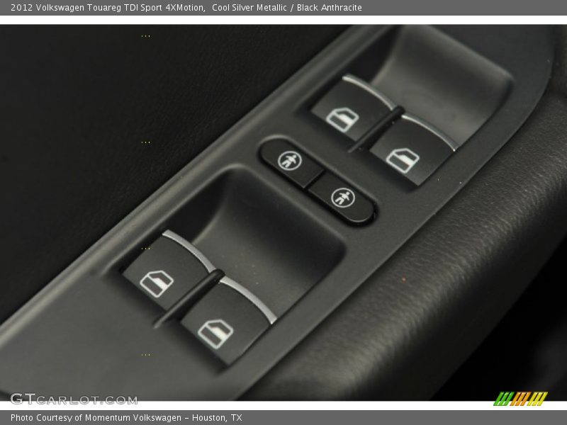 Cool Silver Metallic / Black Anthracite 2012 Volkswagen Touareg TDI Sport 4XMotion