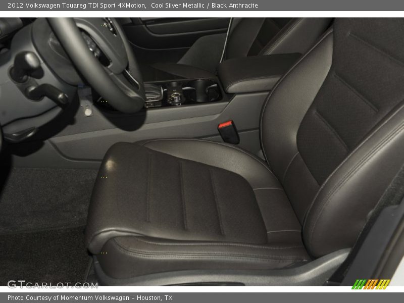 Cool Silver Metallic / Black Anthracite 2012 Volkswagen Touareg TDI Sport 4XMotion