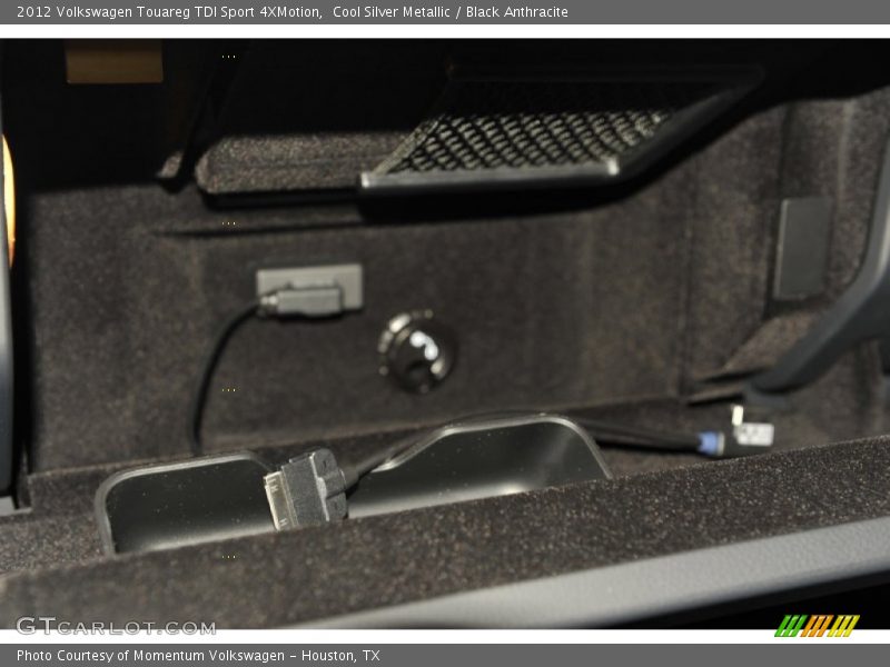 Cool Silver Metallic / Black Anthracite 2012 Volkswagen Touareg TDI Sport 4XMotion