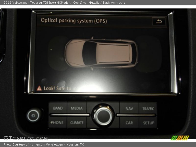 Cool Silver Metallic / Black Anthracite 2012 Volkswagen Touareg TDI Sport 4XMotion