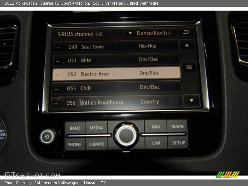 Cool Silver Metallic / Black Anthracite 2012 Volkswagen Touareg TDI Sport 4XMotion
