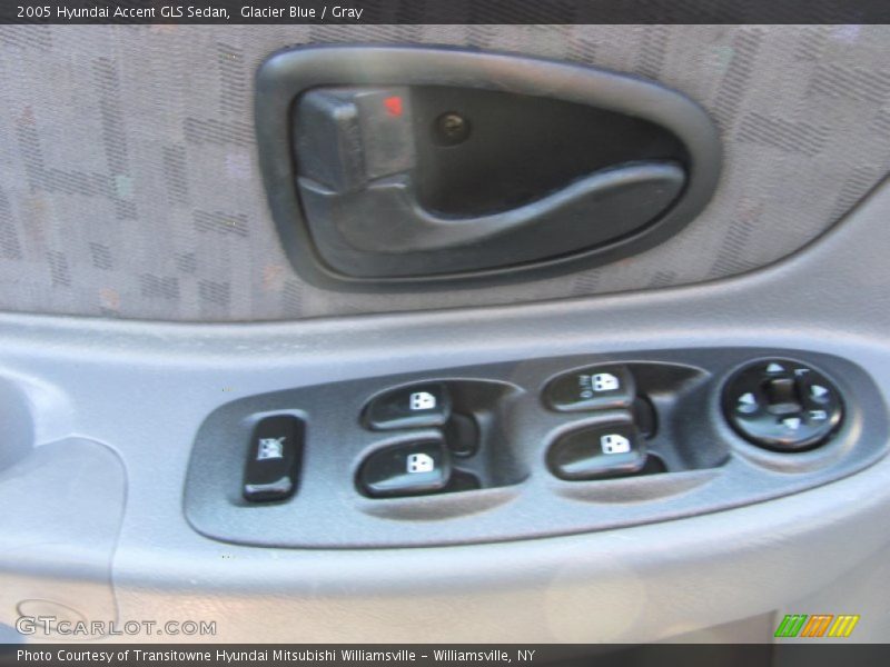Glacier Blue / Gray 2005 Hyundai Accent GLS Sedan