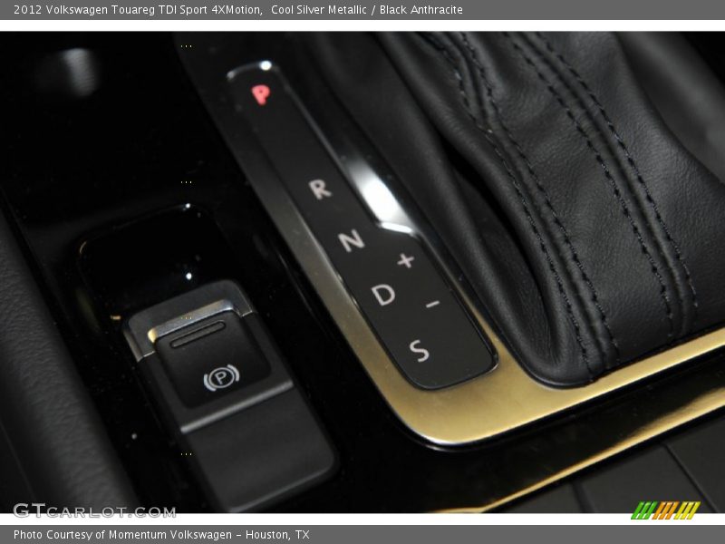 Cool Silver Metallic / Black Anthracite 2012 Volkswagen Touareg TDI Sport 4XMotion