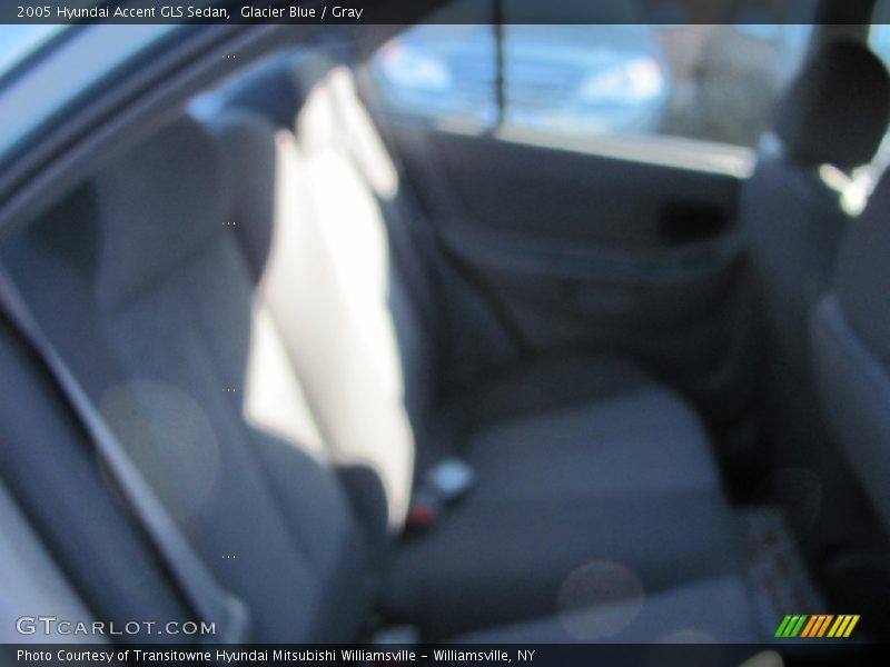 Glacier Blue / Gray 2005 Hyundai Accent GLS Sedan