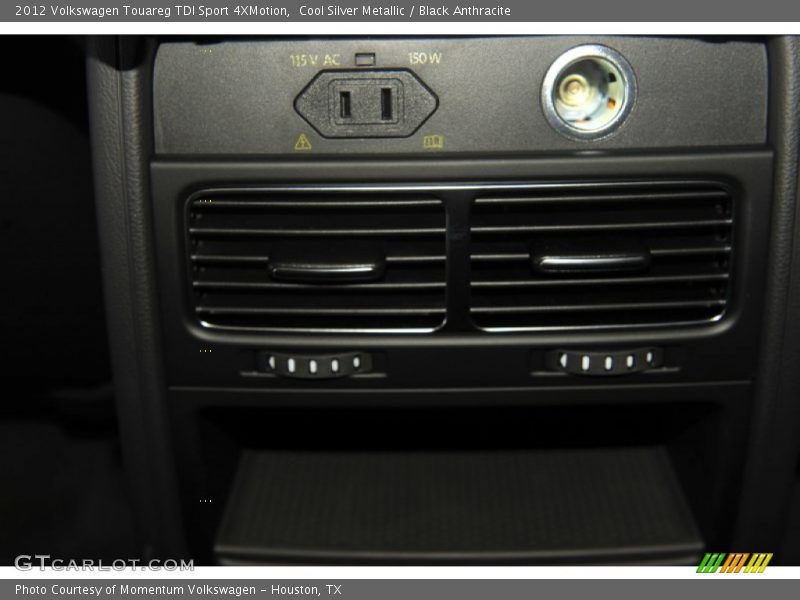 Cool Silver Metallic / Black Anthracite 2012 Volkswagen Touareg TDI Sport 4XMotion