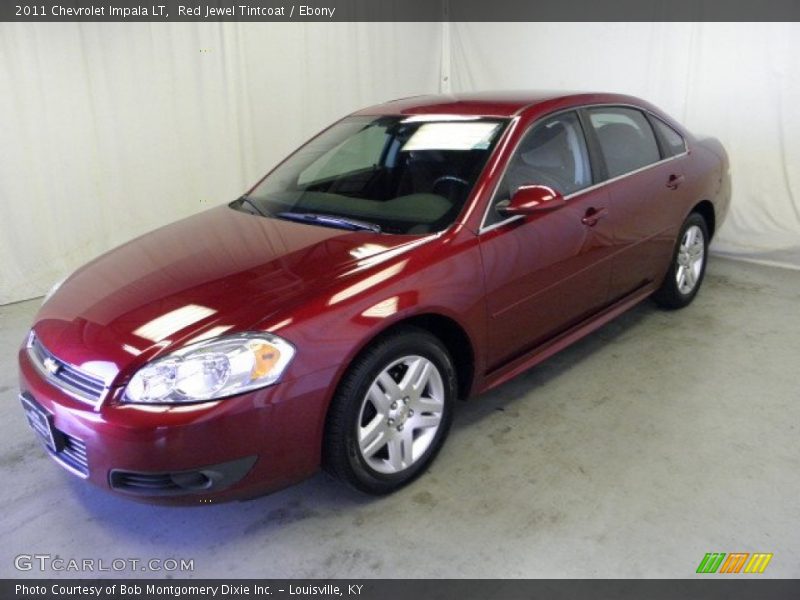 Red Jewel Tintcoat / Ebony 2011 Chevrolet Impala LT
