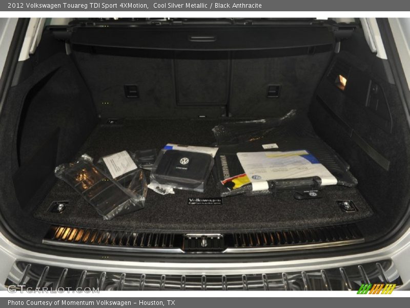 Cool Silver Metallic / Black Anthracite 2012 Volkswagen Touareg TDI Sport 4XMotion