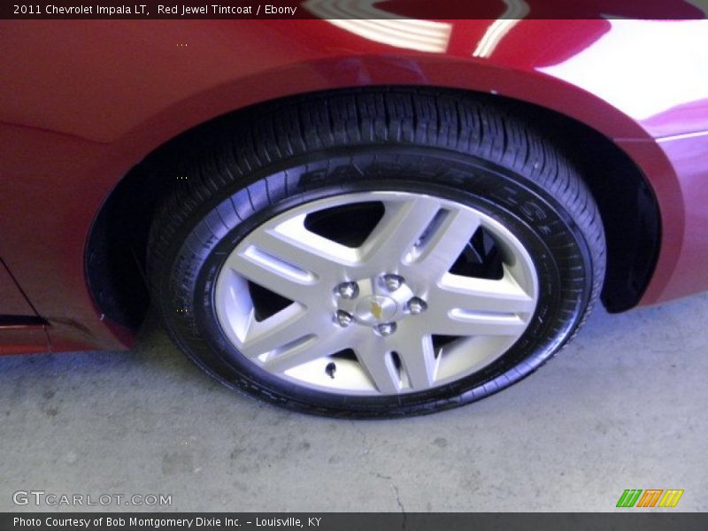 Red Jewel Tintcoat / Ebony 2011 Chevrolet Impala LT