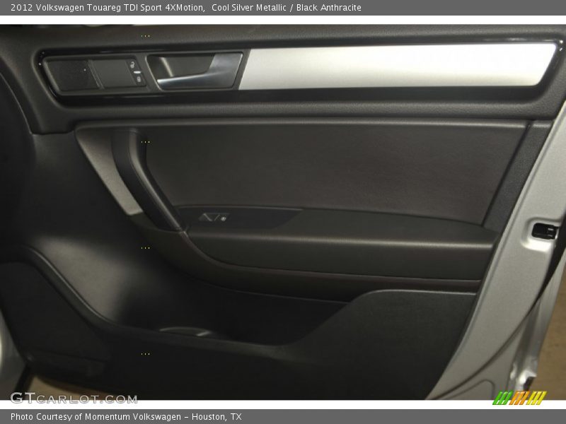 Cool Silver Metallic / Black Anthracite 2012 Volkswagen Touareg TDI Sport 4XMotion