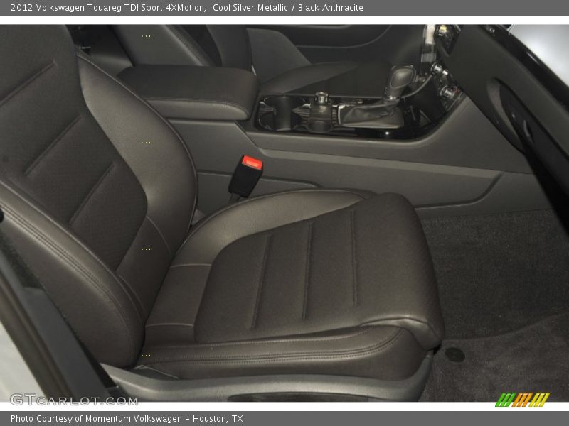 Cool Silver Metallic / Black Anthracite 2012 Volkswagen Touareg TDI Sport 4XMotion