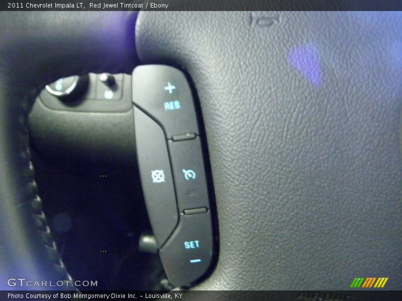 Red Jewel Tintcoat / Ebony 2011 Chevrolet Impala LT