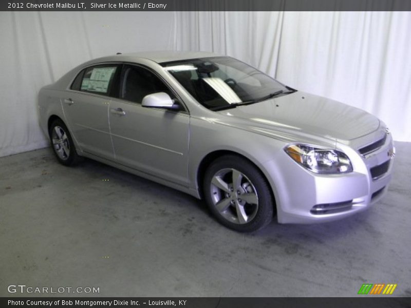 Silver Ice Metallic / Ebony 2012 Chevrolet Malibu LT