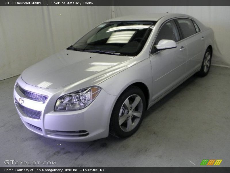 Silver Ice Metallic / Ebony 2012 Chevrolet Malibu LT