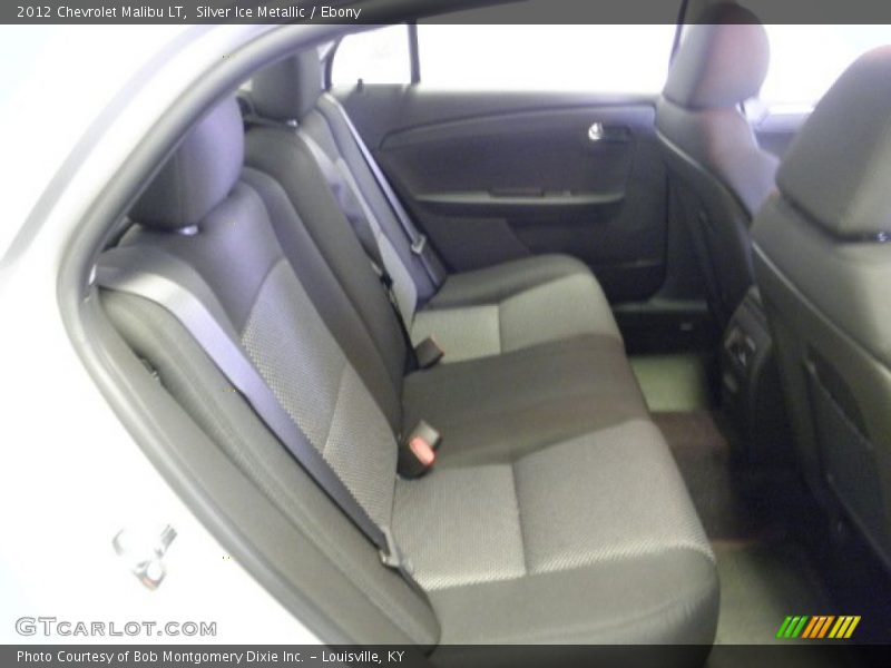 Silver Ice Metallic / Ebony 2012 Chevrolet Malibu LT