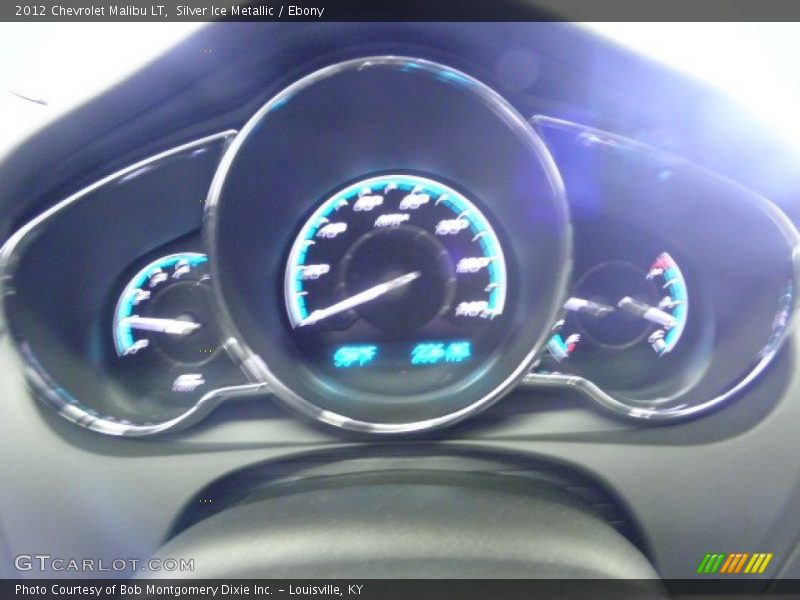 Silver Ice Metallic / Ebony 2012 Chevrolet Malibu LT