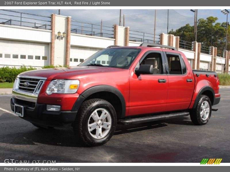 Red Fire / Light Stone 2007 Ford Explorer Sport Trac XLT 4x4