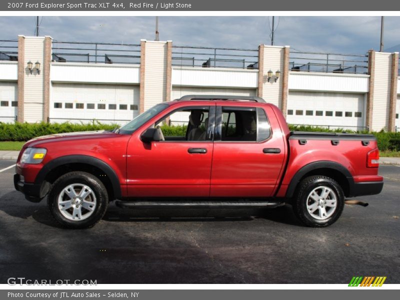 Red Fire / Light Stone 2007 Ford Explorer Sport Trac XLT 4x4