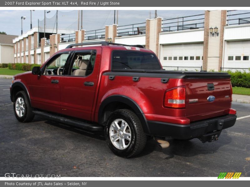 Red Fire / Light Stone 2007 Ford Explorer Sport Trac XLT 4x4