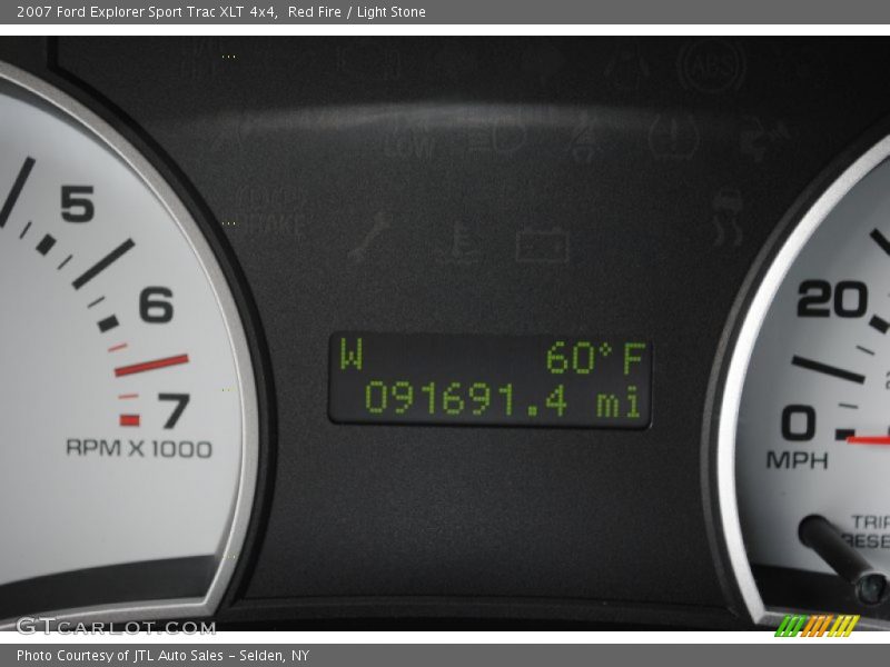 Red Fire / Light Stone 2007 Ford Explorer Sport Trac XLT 4x4
