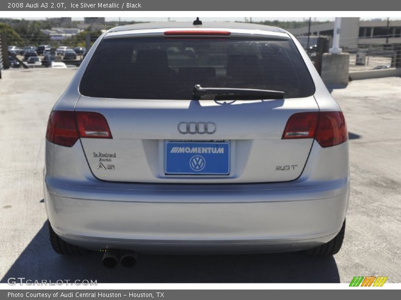 Ice Silver Metallic / Black 2008 Audi A3 2.0T