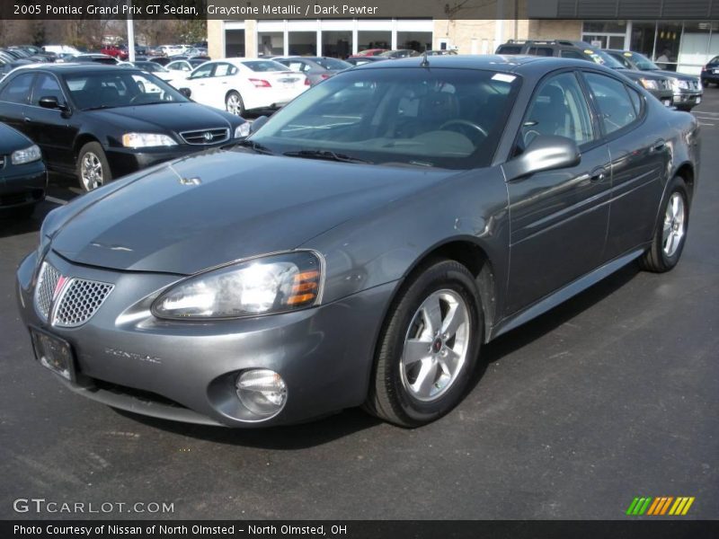 Graystone Metallic / Dark Pewter 2005 Pontiac Grand Prix GT Sedan