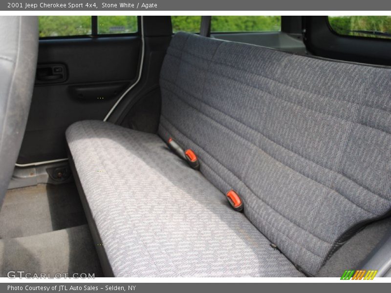 Stone White / Agate 2001 Jeep Cherokee Sport 4x4