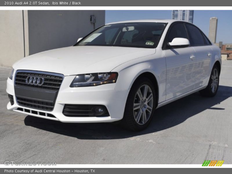 Ibis White / Black 2010 Audi A4 2.0T Sedan