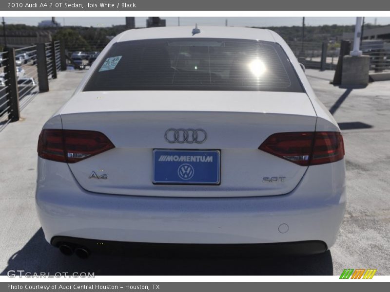 Ibis White / Black 2010 Audi A4 2.0T Sedan