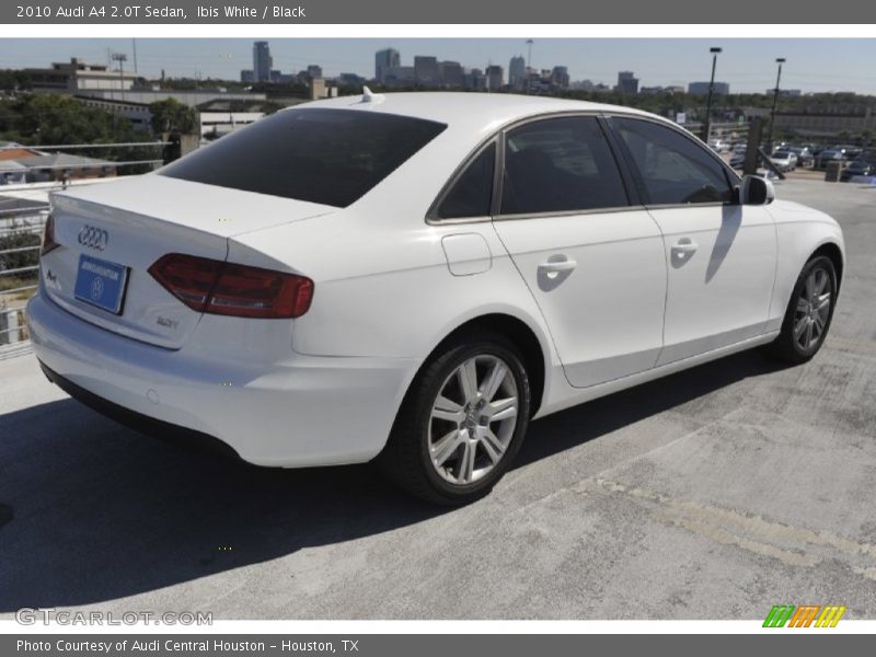 Ibis White / Black 2010 Audi A4 2.0T Sedan
