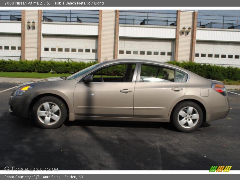 Pebble Beach Metallic / Blond 2008 Nissan Altima 2.5 S