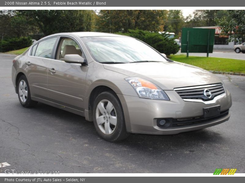 Pebble Beach Metallic / Blond 2008 Nissan Altima 2.5 S