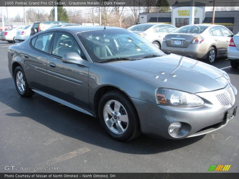 Graystone Metallic / Dark Pewter 2005 Pontiac Grand Prix GT Sedan