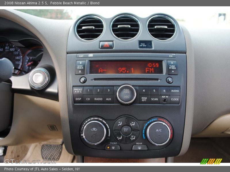 Pebble Beach Metallic / Blond 2008 Nissan Altima 2.5 S