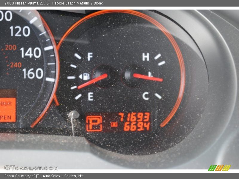 Pebble Beach Metallic / Blond 2008 Nissan Altima 2.5 S