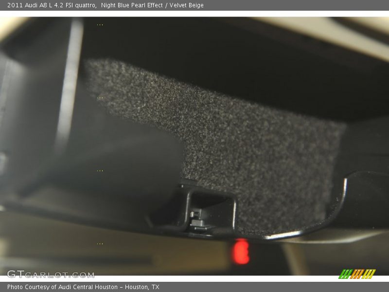 Night Blue Pearl Effect / Velvet Beige 2011 Audi A8 L 4.2 FSI quattro