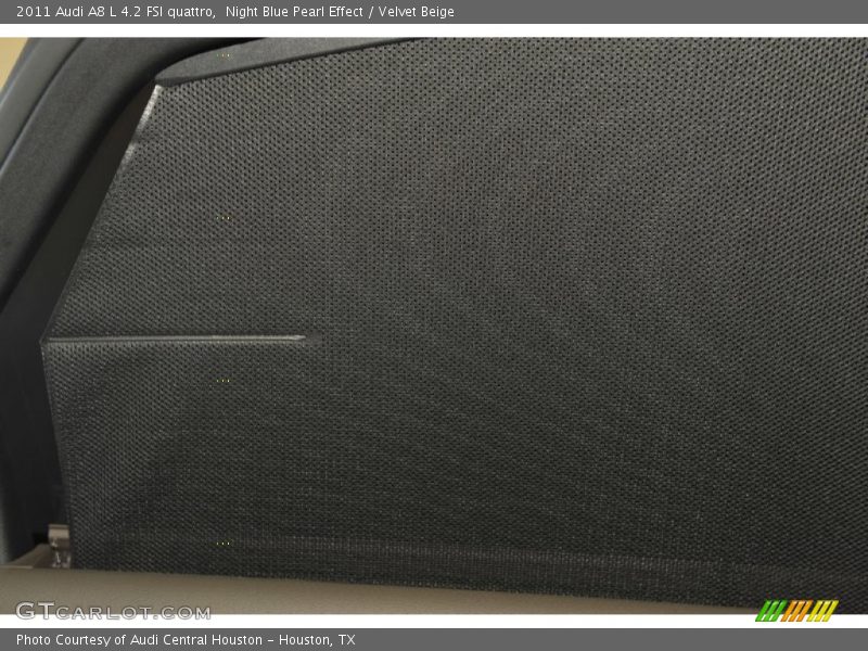 Night Blue Pearl Effect / Velvet Beige 2011 Audi A8 L 4.2 FSI quattro