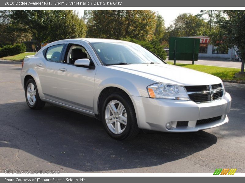 Bright Silver Metallic / Dark Slate Gray 2010 Dodge Avenger R/T