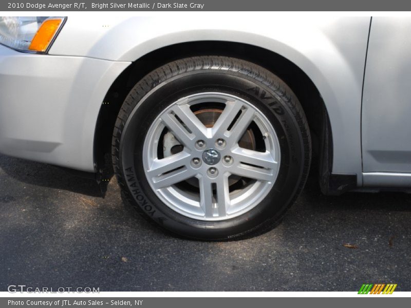 Bright Silver Metallic / Dark Slate Gray 2010 Dodge Avenger R/T