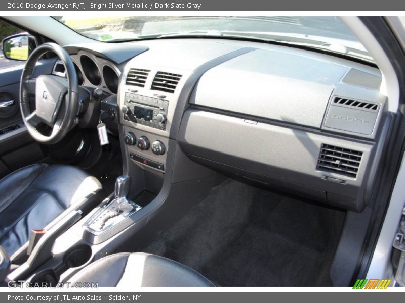 Bright Silver Metallic / Dark Slate Gray 2010 Dodge Avenger R/T