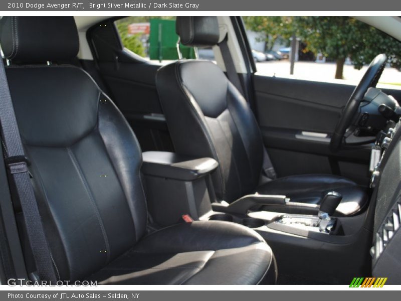 Bright Silver Metallic / Dark Slate Gray 2010 Dodge Avenger R/T