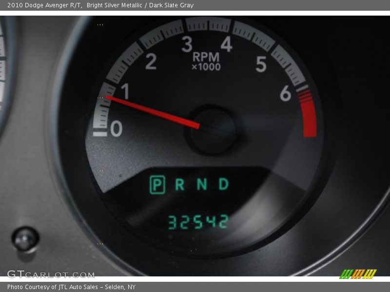 Bright Silver Metallic / Dark Slate Gray 2010 Dodge Avenger R/T