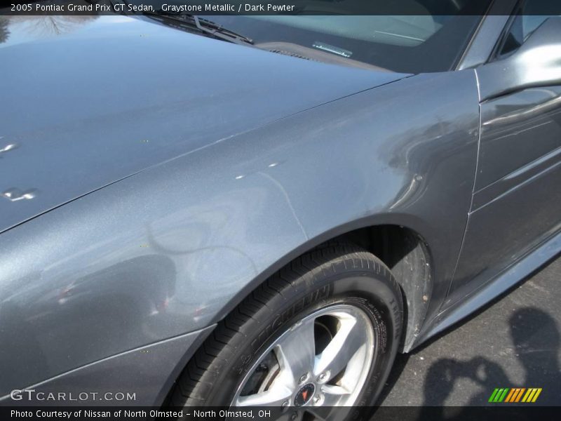 Graystone Metallic / Dark Pewter 2005 Pontiac Grand Prix GT Sedan
