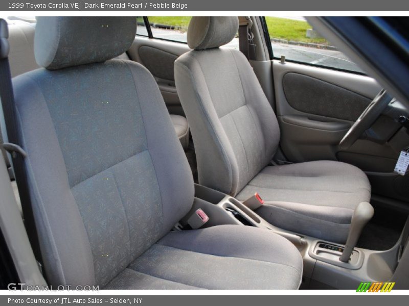 Dark Emerald Pearl / Pebble Beige 1999 Toyota Corolla VE