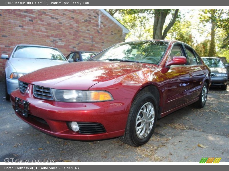 Patriot Red Pearl / Tan 2002 Mitsubishi Galant ES