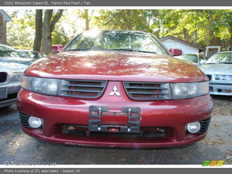 Patriot Red Pearl / Tan 2002 Mitsubishi Galant ES