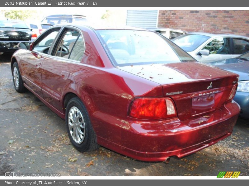 Patriot Red Pearl / Tan 2002 Mitsubishi Galant ES