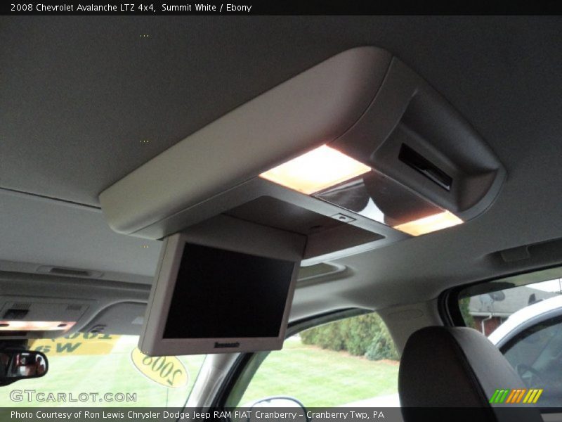 Summit White / Ebony 2008 Chevrolet Avalanche LTZ 4x4