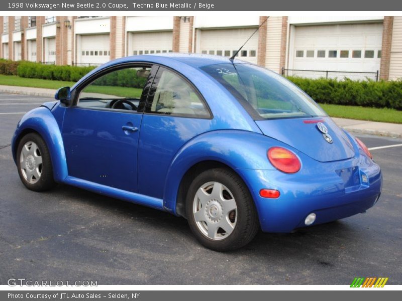 Techno Blue Metallic / Beige 1998 Volkswagen New Beetle 2.0 Coupe