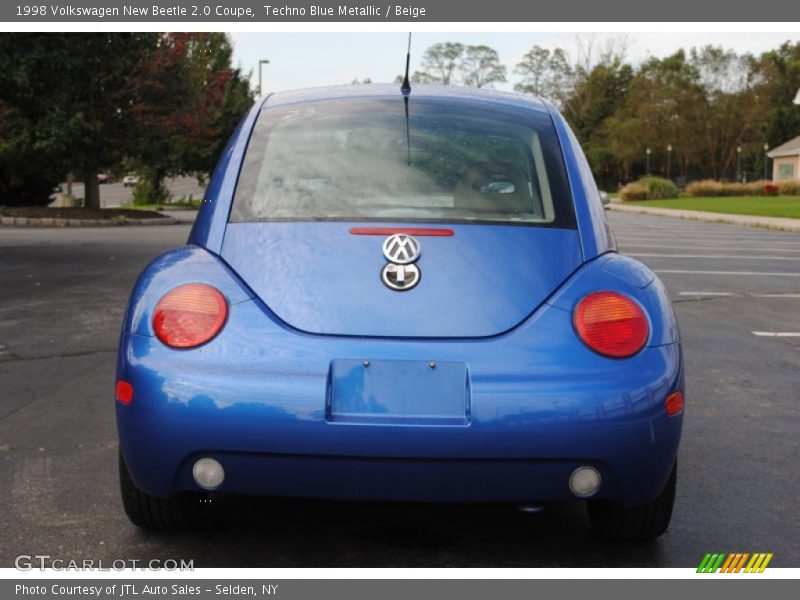 Techno Blue Metallic / Beige 1998 Volkswagen New Beetle 2.0 Coupe